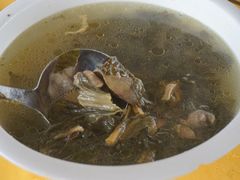 猪肉河源菜汤-莲湖山庄