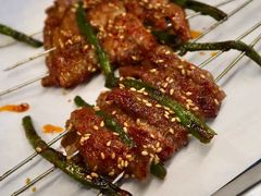 蒜苔羊排-老味烧烤(总店)