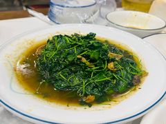 蚌肉金花菜-蟹天蟹地农家菜·阳澄湖大闸蟹(浅水湾店)