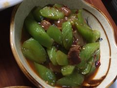 莴苣烧牛筋-大隐隐于市私房菜(保和小区店)