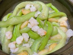 湖虾仁玉带丝瓜-南京大牌档(香港广场店)