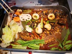 荔枝香辣清江鱼-鱼酷活鱼烤鱼(中联广场店)