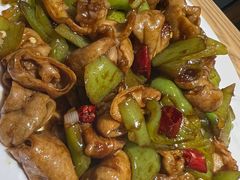 尖椒肥肠-方城小吃店