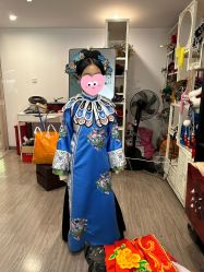 -后宫·古装汉服京剧儿童亲子全家福摄影