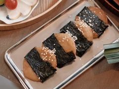 豆腐糯米海苔饼-嘁嘁茶泡饭