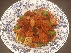 猪肝腰花拌面-阿大排档(长春这有山店)
