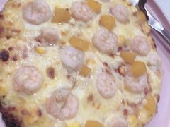 虾仁披萨 （小）-蘑菇餐厅(小火瓦巷店)