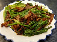 炒油麥菜-北三沙家烧麦(北头道街店)