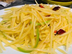 酸辣土豆丝-老头儿油爆虾(星光一期店)