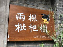 门面-两棵枇杷树