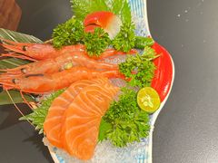 三文鱼-無二炙坊·和牛烧肉(大钟寺1733店)