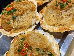 蒜蓉粉丝蒸扇贝-一蚝一贝海鲜特色餐厅(万象城店)