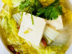上汤娃娃菜炖豆腐-嘉和一品粥(政府街店)