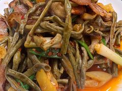 陕南干豇豆炒腊肉-钟记家菜(红专南路店)
