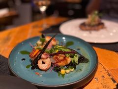 香煎扇贝配迷你混合海鲜-AZUL by FUEL蓝色·法式酒馆(琶醍店)