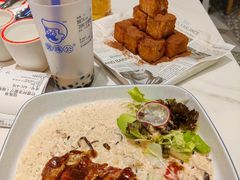 牛排蘑菇意式烩饭-柠檬树茶餐厅(海雅缤纷城店)