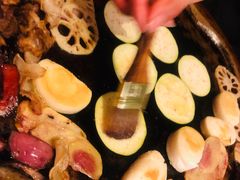 茄子片-老姐石板烧烤+铜炭火锅(总店)