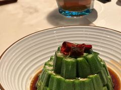 椒麻秋葵-港丽餐厅(高德置地店)