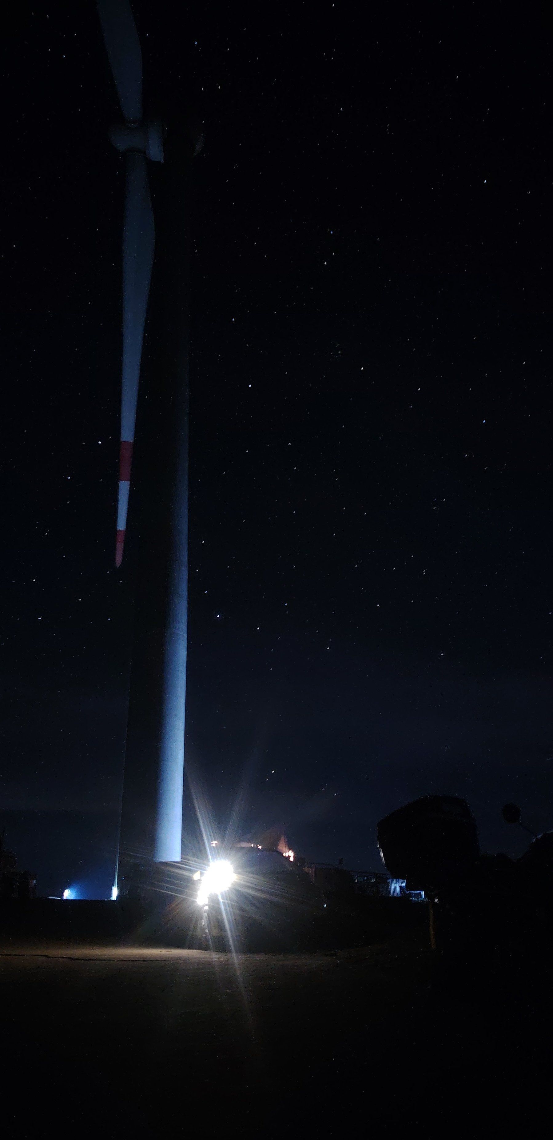 手机拍的星空