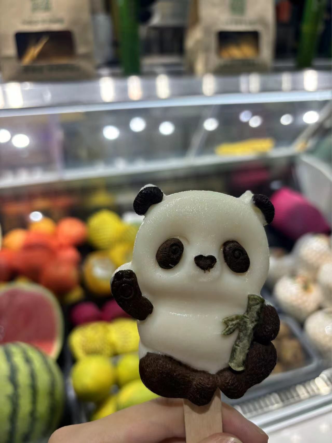 熊猫冰激凌,超级萌
