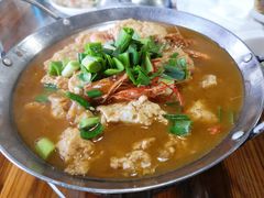 豆腐配虾-小乡小镇·传承桐庐土菜·老板亲自烧的菜