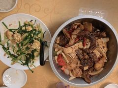 -炕锅羊肉土火锅面片大王