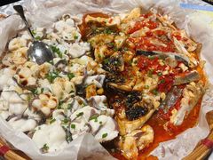 特色簸箕蒸大头鱼-十三姨工厨顺德美食·宴会·团餐(天河北路店)
