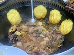农家铁锅炖脊骨-东北农家院·铁锅炖(莘庄店)