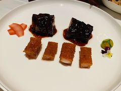 黑叉烧拼脆皮叉烧-炳胜公馆(珠江新城店)