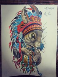 -北京蚩尤刺青