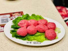 手工牛筋丸（生）-八合里潮汕鲜牛肉火锅(吉大店)