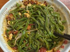 -手擀菠菜面(西康路店)