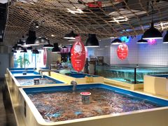 水产区-日进一片海.生腌海鲜火锅.宵夜烧烤(三里屯总店)