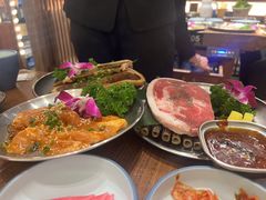 -明洞阿姨·韩式酱蟹烤肉·创意料理(三元桥店)