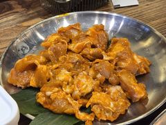 -明洞阿姨·韩式酱蟹烤肉·创意料理(三元桥店)