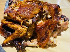 -民窑私烤土窑坑烤大公鸡