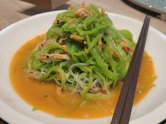 甜晒虾皮炒青笋丝-味莊·青岛菜(云霄路店)