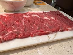 大刀现切鲜羊后腿-德一门·北京爆肚涮肉(宽窄巷子店)