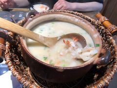 鲜虾干贝粥-潮十三潮汕砂锅粥(高新四路大都荟店)
