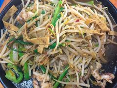 铁板鱿鱼-中央财经大学-食堂