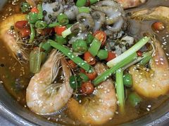 -东来菜馆•手抓海鲜家常菜•海鲜锅贴(鸽子窝店)
