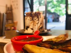 月亮虾饼-甘单茶事小馆(洋河店)
