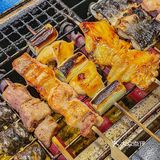 5r一串‼️杭州坠好吃平价街头烧鸟‼️氛围感💯提灯9r一串好吃哭