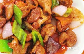 Stir-Fried Pig Intestines