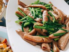 韭菜炒海肠-崴海渔村(虹梅路店)