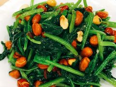 果仁菠菜-清真素福拉面丝路美食(六里桥东店)