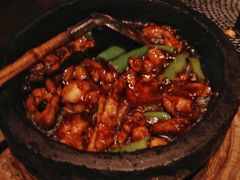 石锅杭椒牛蛙-桂满陇-十里风荷(合生汇店)