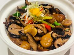 沙姜蘑菇板栗煲-熹素·鲜美素食Vegetarian (天河领展店)