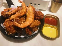 炸鸡配炸虾-HOTISLAND海鸡岛·韩国料理(江南西店)