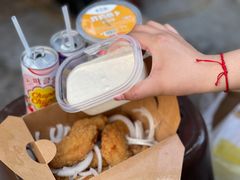 下雪的炸鸡翅-富乐满韩国正宗炸鸡韩国料理(虹泉路店)